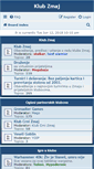 Mobile Screenshot of forum.klubzmaj.org